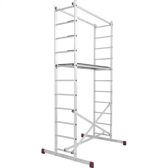 aluminiowe, rusztowanie montażowe, seria CORDA KRAUSE [916280] wysokość robocza 4m