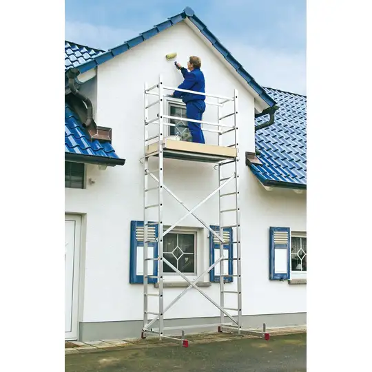 aluminiowe, rusztowanie montażowe, seria CORDA KRAUSE [916280] wysokość robocza 4m