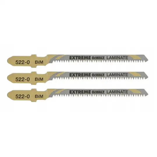 brzeszczoty do wyrzynarki 82mm do cięcia płyt laminatów, 3 szt. Extreme DeWALT [DT2081-QZ]
