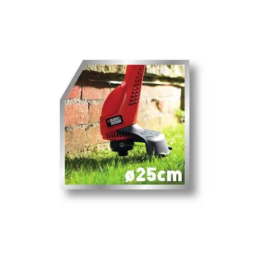 elektryczna kosiarka żyłkowa 350W, 25cm, Black+Decker [GL360]