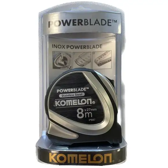 miara zwijana 8m ze stali nierdzewnej, Komelon [IPB87], INOX POWERBLADE