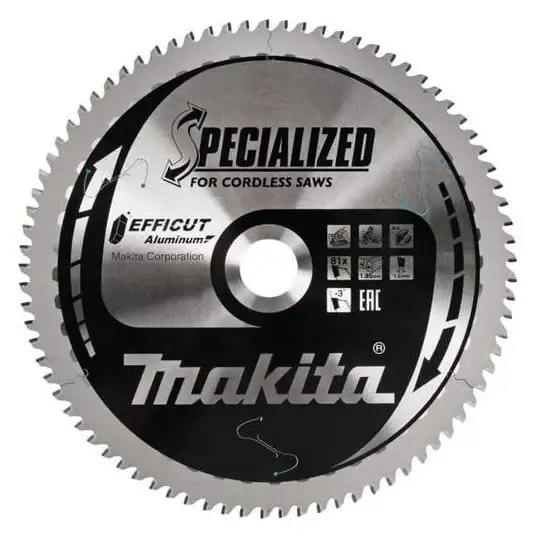 piła tarczowa do aluminium, 305/30/2,0mm, 96 zębów, EFFICUT, Makita [E-13306]