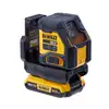 samopoziomujący laser krzyżowy z wiązką zieloną, 55m, DeWALT [DCLE34021D1-QW] walizka