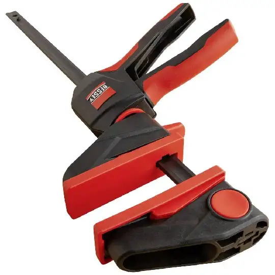 ścisk uniwersalny jednoręczny szybkomocujący z uchwytem obrotowym 300x80mm, 195-465mm, 1400N, Bessey [EZ360-30]