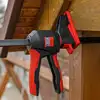 ścisk uniwersalny jednoręczny szybkomocujący z uchwytem obrotowym 600x80mm, 195-765mm, 1400N, Bessey [EZ360-60]