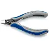 szczypce boczne tnące dla elektroników 125mm, zakres cięcia 0,2 – 1,5mm, główka zwężana, Knipex [79 32 125]