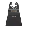 szeroki brzeszczot BiM do narzędzi wielofunkcyjnych, 43x65mm, DeWalt [DT20748-QZ] do cięcia drewna, drewna z gwoździami, płyt G-K i PVC