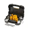 zestaw 10szt. bimetalicznych pił otworowych EXTREME DeWalt [DT90359-QZ] do drewna i metalu (1)