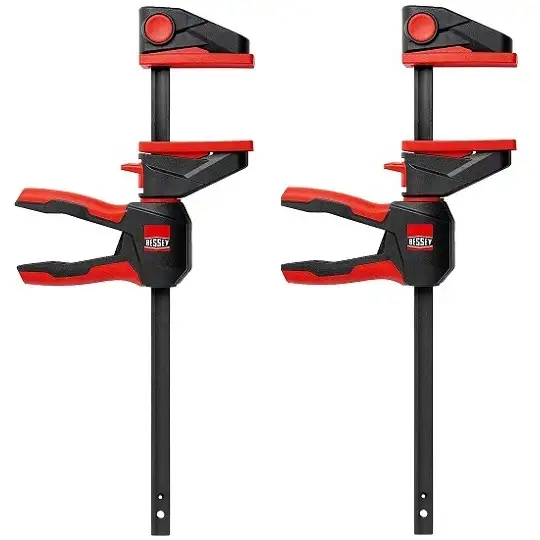 zestaw 2 szt. ścisków uniwersalnych szybkomocujących z uchwytem obrotowym 300x80mm, 195-465mm, 1400N, Bessey [EZ360-SET]