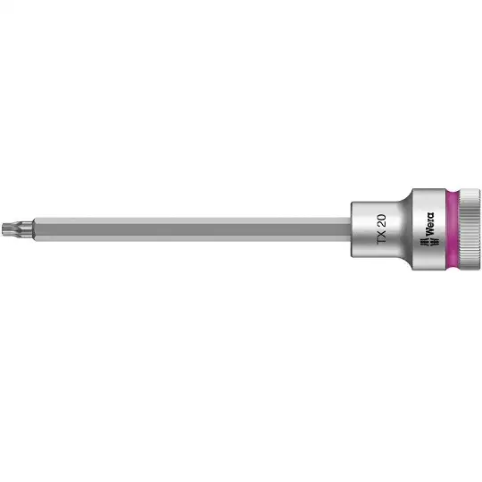 zestaw 6 szt. kluczy nasadowych 1/2" z końcówką TORX, Zyklop 8767 C TORX HF 2, Wera [05004211001] 2go