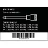 zestaw 9 szt. kluczy nasadowych 1/2" z końcówką TORX, Zyklop 8767 C TORX® HF 3, Wera [05004212001] 2go