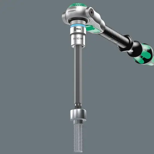 zestaw 9 szt. kluczy nasadowych 1/2" z końcówką TORX, Zyklop 8767 C TORX® HF 3, Wera [05004212001] 2go