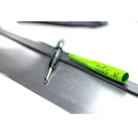 znacznik do metalu z wkładem grafitowym 2B, Dry Metal Set, Pica [30800]