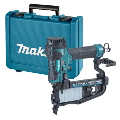 zszywacz pneumatyczny na zszywki 25-50 x 6,35mm, Makita [AT450H]