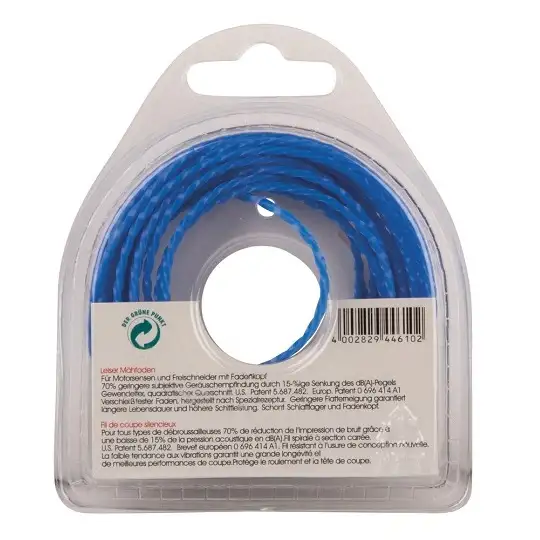 żyłka tnąca nylonowa cicha, średnica 2,0mm, długość 3,5m, Makita [369224661]