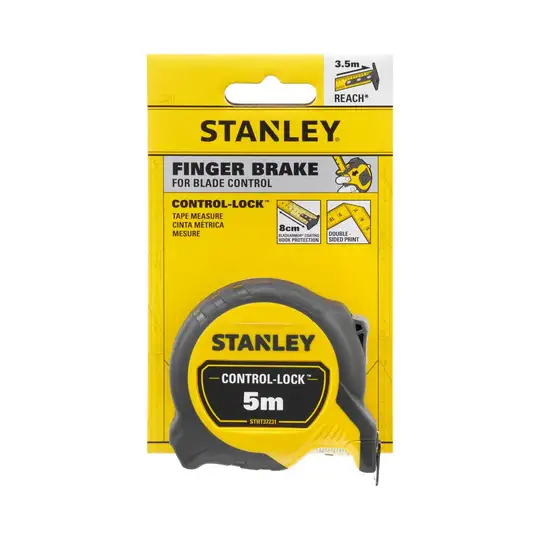 Miara stlowa, zwijana 5m firmy Stanley [STHT37231-0] Control-Lock