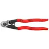 Nożyce do cięcia linek stalowych, kabli, drutu firmy KNIPEX [95 61 190] 190mm