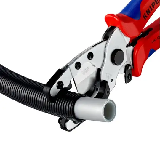 Obcinak do cięcia rur kompozytowych 26mm i ochronnych 18-35mm, KNIPEX [90 25 20]