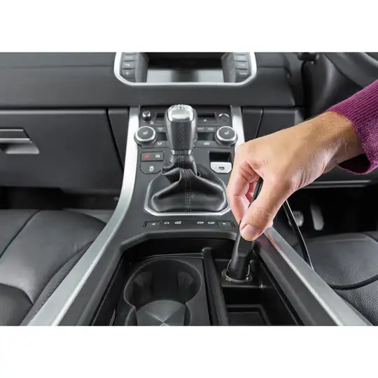 Odkurzacz samochodowy 12V zasilany z gniazda zapalniczki, Black+Decker [NVB12AV-XJ] kabel 5m