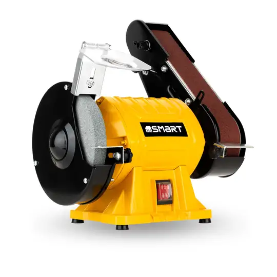 Szlifierka stołowa z tarczą 150mm i pasem szlifierskim 50x686mm, 150W Smart [SM-04-04150/50]