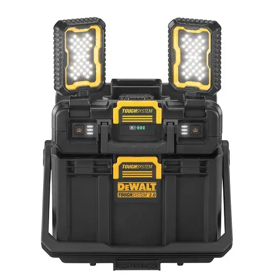 akumulatorowa lampa LED, 18V, ze skrzynią narzędziową TOUGHSYSTEM 2.0, DeWalt [DWST08061-1]