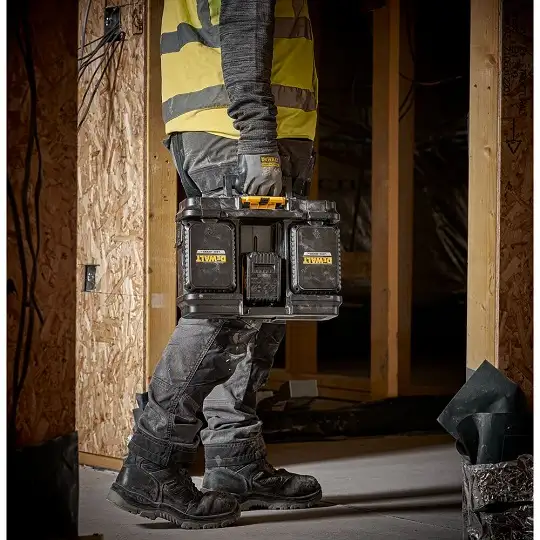 akumulatorowa lampa LED, 18V, ze skrzynią narzędziową TOUGHSYSTEM 2.0, DeWalt [DWST08061-1]