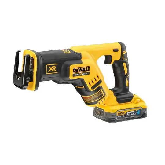 akumulatorowa pilarka szablowa 18V, DeWalt [DCS367H2T-QW] 2x5,0Ah POWERSTACK, Li-Ion