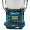 akumulatorowy odbiornik radiowy z lampą 360' i latarką, 40V max XGT, FM, Makita [MR010GZ] Li-Ion, Bluetooth