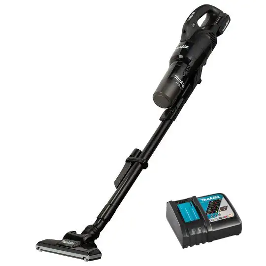 akumulatorowy odkurzacz pionowy 18V, czarny, Makita [DCL286FRFB] 3,0Ah, Li-Ion, LXT
