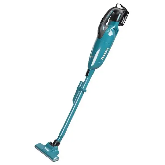 akumulatorowy odkurzacz pionowy bezworkowy 18V, Makita [DCL283FRF] 3,0Ah, Li-Ion, LXT