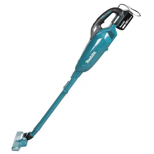 akumulatorowy odkurzacz pionowy bezworkowy 18V, Makita [DCL283FRF] 3,0Ah, Li-Ion, LXT
