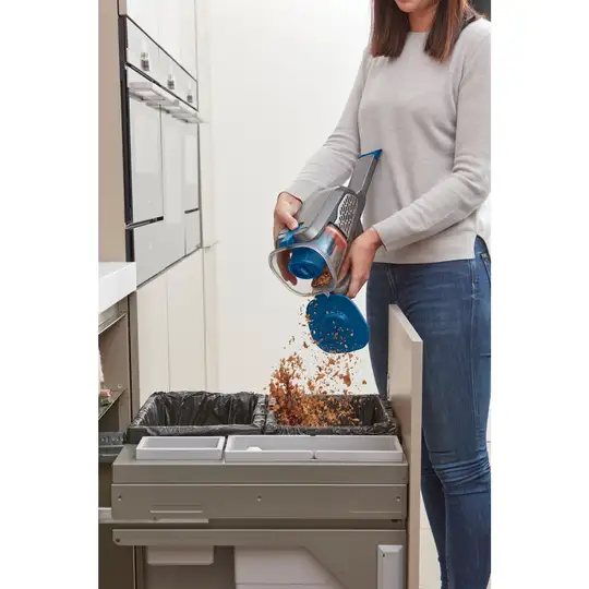 akumulatorowy odkurzacz ze stacją ładującą, 12V, Dustbuster, Black+Decker [BHHV320B-QW] Li-Ion