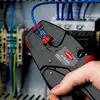 automatyczne szczypce do ściągania izolacji, zakres 0,03 - 10,0 mm², Knipex [12 40 200]