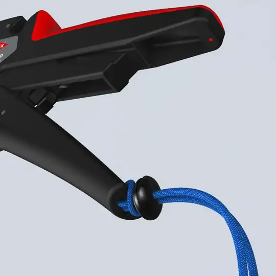 automatyczne szczypce do ściągania izolacji, zakres 0,03 - 10,0 mm², Knipex [12 40 200]