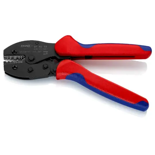 dwuręczne szczypce do zagniatania 0,5-10,0 mm², PreciForce, Knipex [97 52 33]