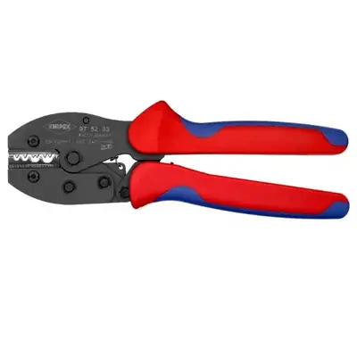 dwuręczne szczypce do zagniatania 0,5-10,0 mm², PreciForce, Knipex [97 52 33]