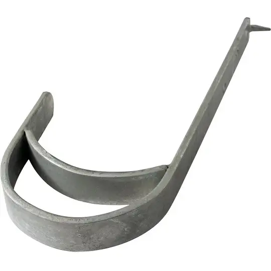 hak dachowy do drabin dachowych i kominiarskich, STABILO PROFESSIONAL, KRAUSE [804518] do dachów pokrytych łupkiem, aluminium naturalne