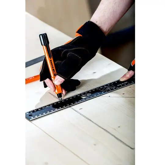 kątownik stalowy 400×170mm z podziałką, Bahco [9045-B-400]