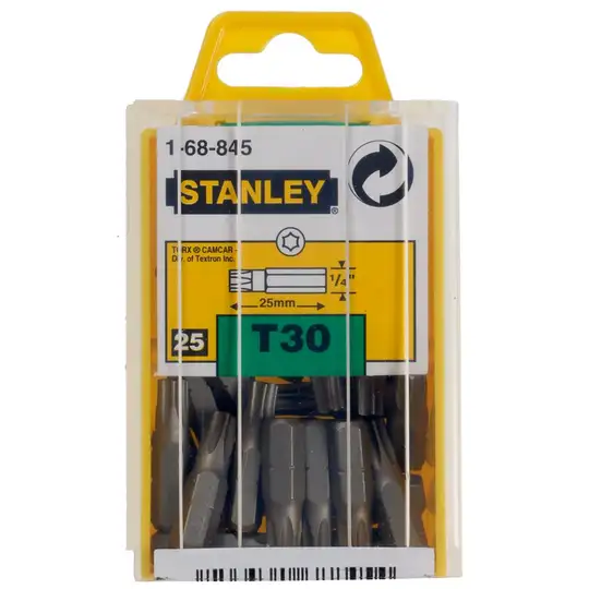 końcówka TORX TX30/25mm, do wkrętarki, 25 szt. Stanley [1-68-845]