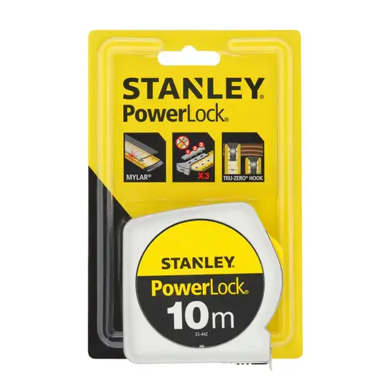miara zwijana 10m Stanley [1-33-442], PowerLock