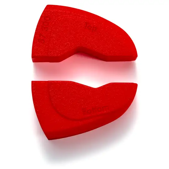 nakładki ochronne na szczęki z tworzywa do szczypiec serii 87 XX, KNIPEX [87 09 300 V01] 3 kpl.