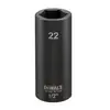 nasadka udarowa sześciokątna, wydłużana 1/2", rozmiar 22 mm, DeWalt [DT7556-QZ]