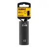 nasadka udarowa sześciokątna, wydłużana 1/2", rozmiar 22 mm, DeWalt [DT7556-QZ]