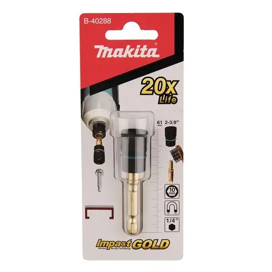 nasadka udarowa sześciokątna z wymiennym uchwytem 1/4", rozmiar 10mm, Makita [B-40288]