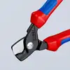 nożyce do cięcia kabli 160mm Knipex [95 12 160] ze stopniowanymi krawędziami tnącymi