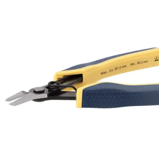 obcinak boczny spiczasty precyzyjny 134mm, Flush EDGE Peak Shear, LINDSTRÖM [6159]