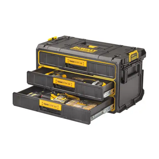 skrzynka narzędziowa z 3 szufladami TOUGHSYSTEM 2.0 DEWALT [DWST08330-1]