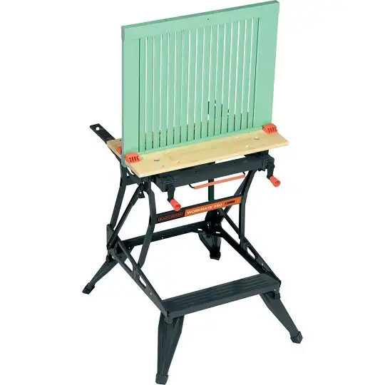 stół roboczy 2w1, 610×250mm, WORKMATE, Black+Decker [WM550-XJ] maksymalne obciążenie 250kg