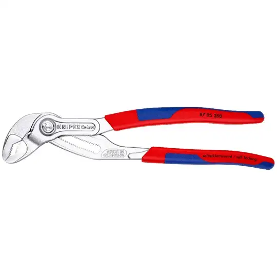szczypce Cobra 250mm, chromowane KNIPEX [87 05 250]