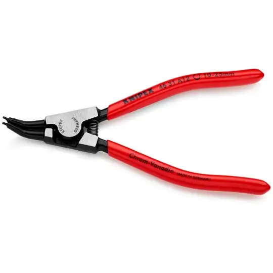 szczypce do pierścieni Segera zewnętrzne, kątowe 45º, zakres 10-25mm, KNIPEX [46 31 A12]